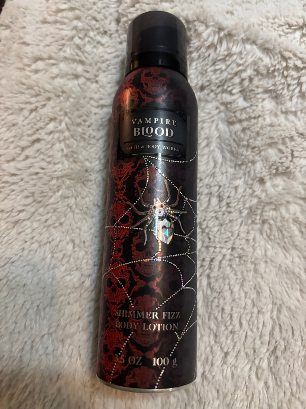 Bath & Body Works Vampire Blood Shimmer Fizz Body Lotion